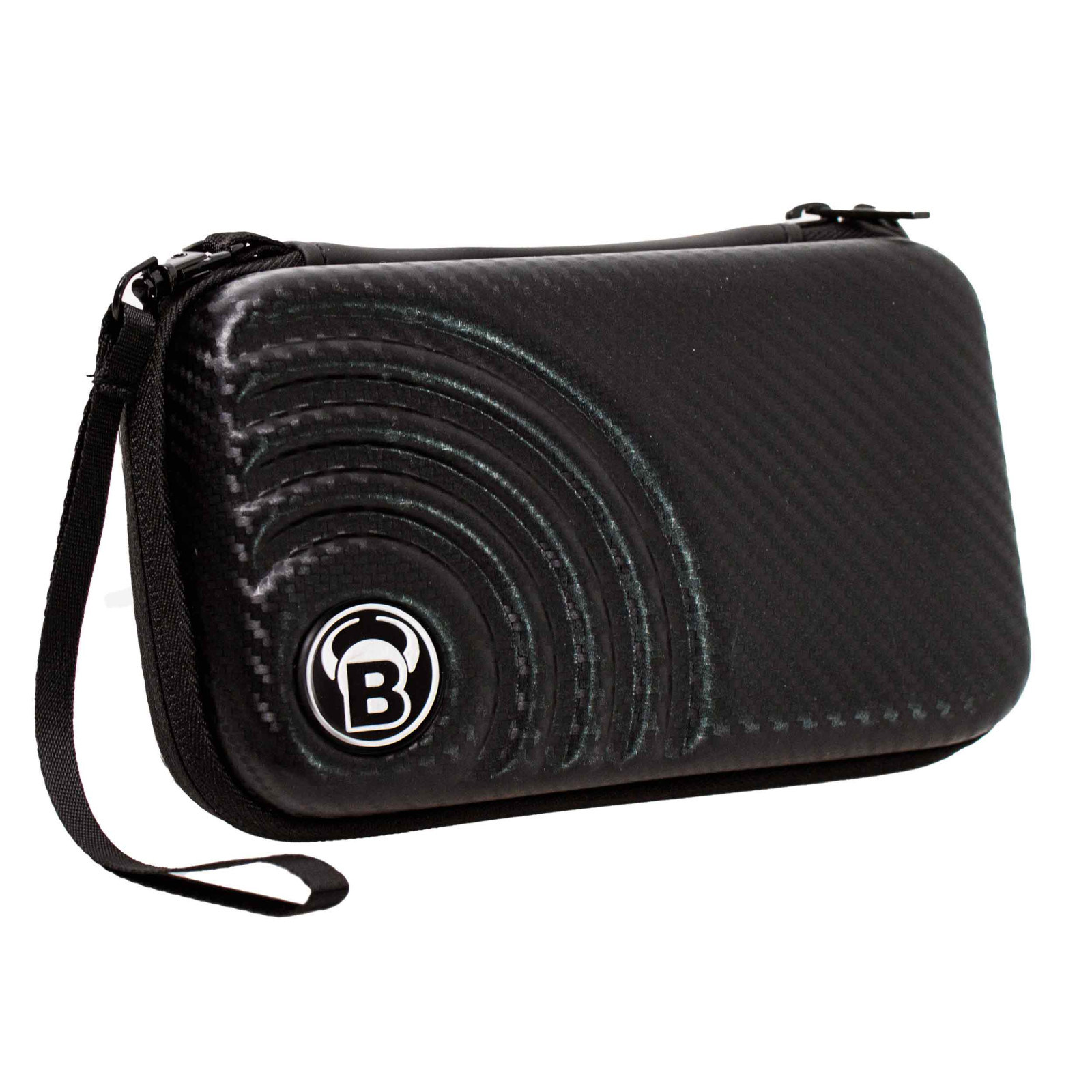 Bull's Dart Tasche Hardcase Orbis XL, Carbon, schwarz, 190x110x50mm