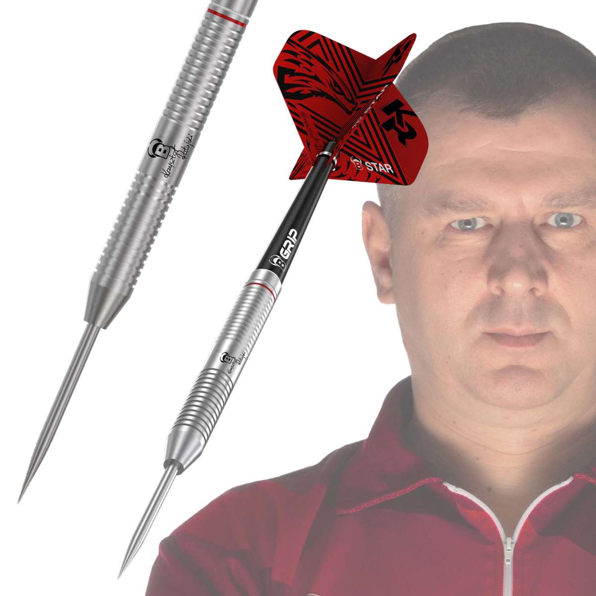 BULL'S Krzysztof Ratajski Scoremaster, Steel Dart, 24 g., Tungsten – Bild 3