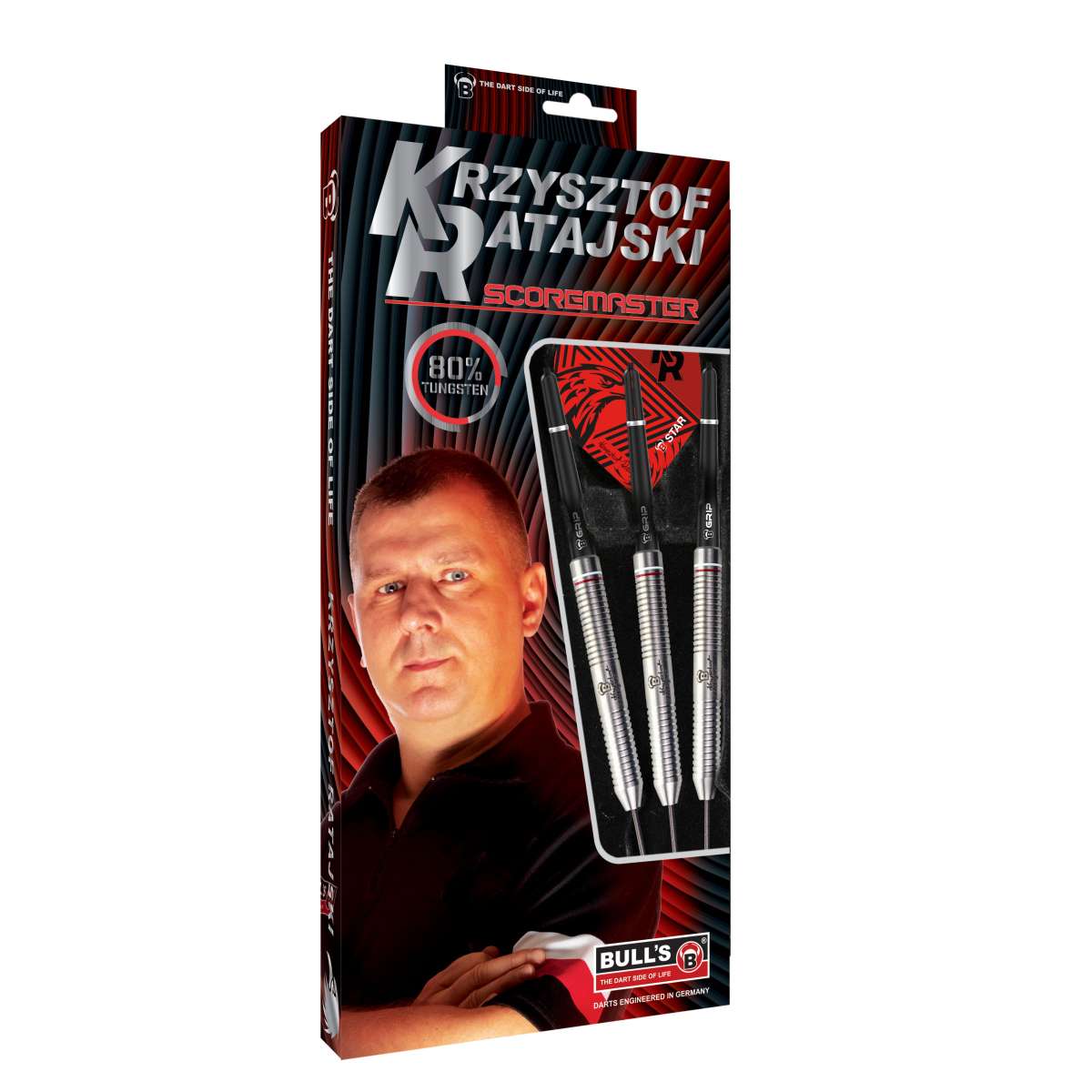 BULL'S Krzysztof Ratajski Scoremaster, Steel Dart, 24 g., Tungsten – Bild 4