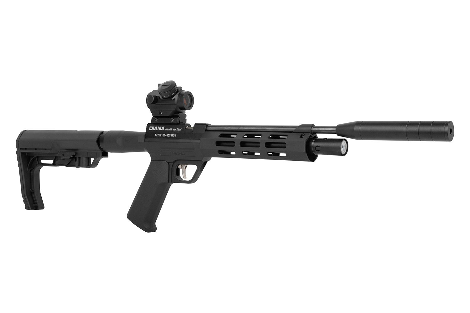DIANA bandit tactical 4,5mm, Pressluft PCP, Luftdruckwaffe – Bild 4