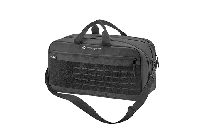 Ek Archery wattierte Nylontasche für VLAD Armbrust, 47x20x25cm, Schwarz