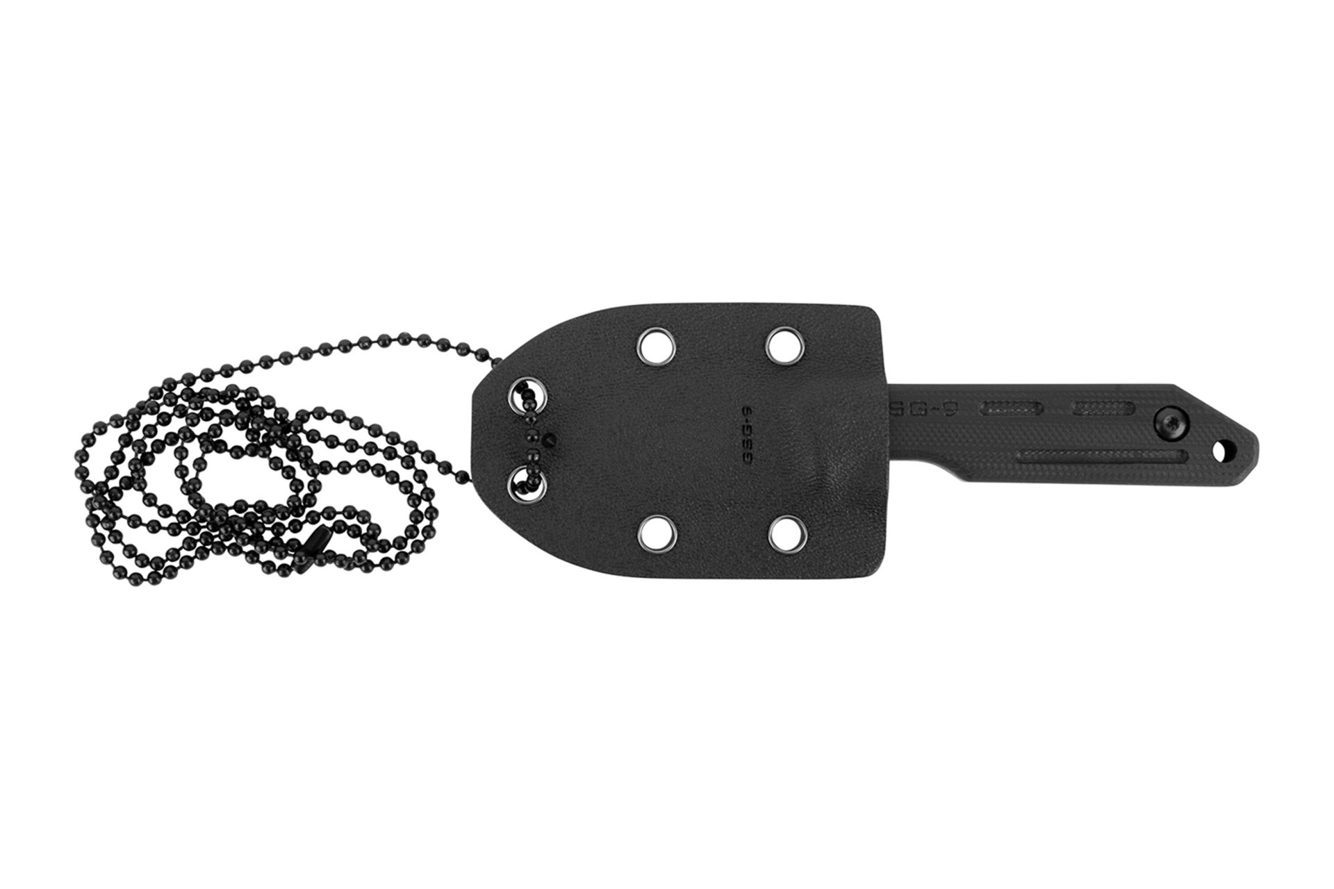 GSG-9 Einsatzmesser EM4 - Neck Knife, feststehendes Messer, Kydexscheide – Bild 3