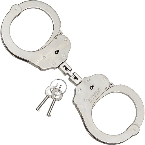 Handfessel mit Doppelgelenk – Behördenqualität, Stahl
