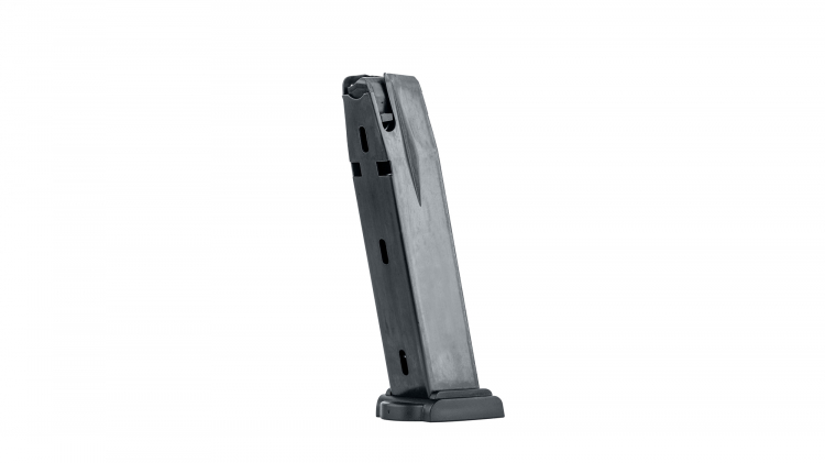 H&K P30 Metall Magazin, 15 Schuss, schwarz, 9 mm P.A.K.