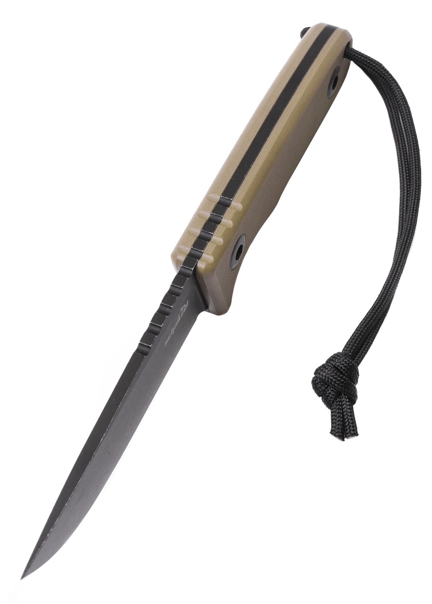 Schnitzel TRI feststehendes Outdoormesser, G10, Sand – Bild 6