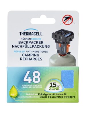 Thermacell M-48, Nachfüllpackung 48 Stunden, MR-BP Backpacker, PT-19