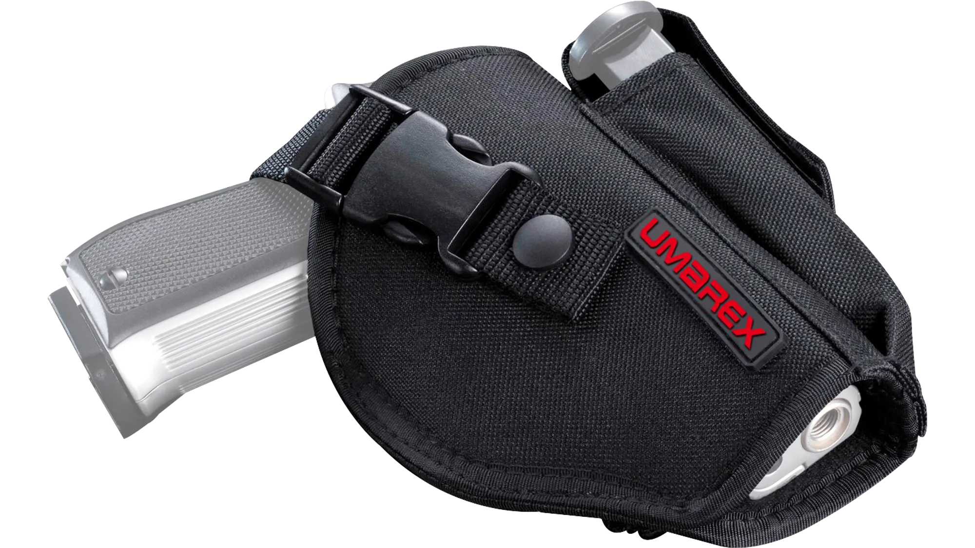 Umarex Universalholster aus Nylon mit Magazintasche, schwarz – Bild 3