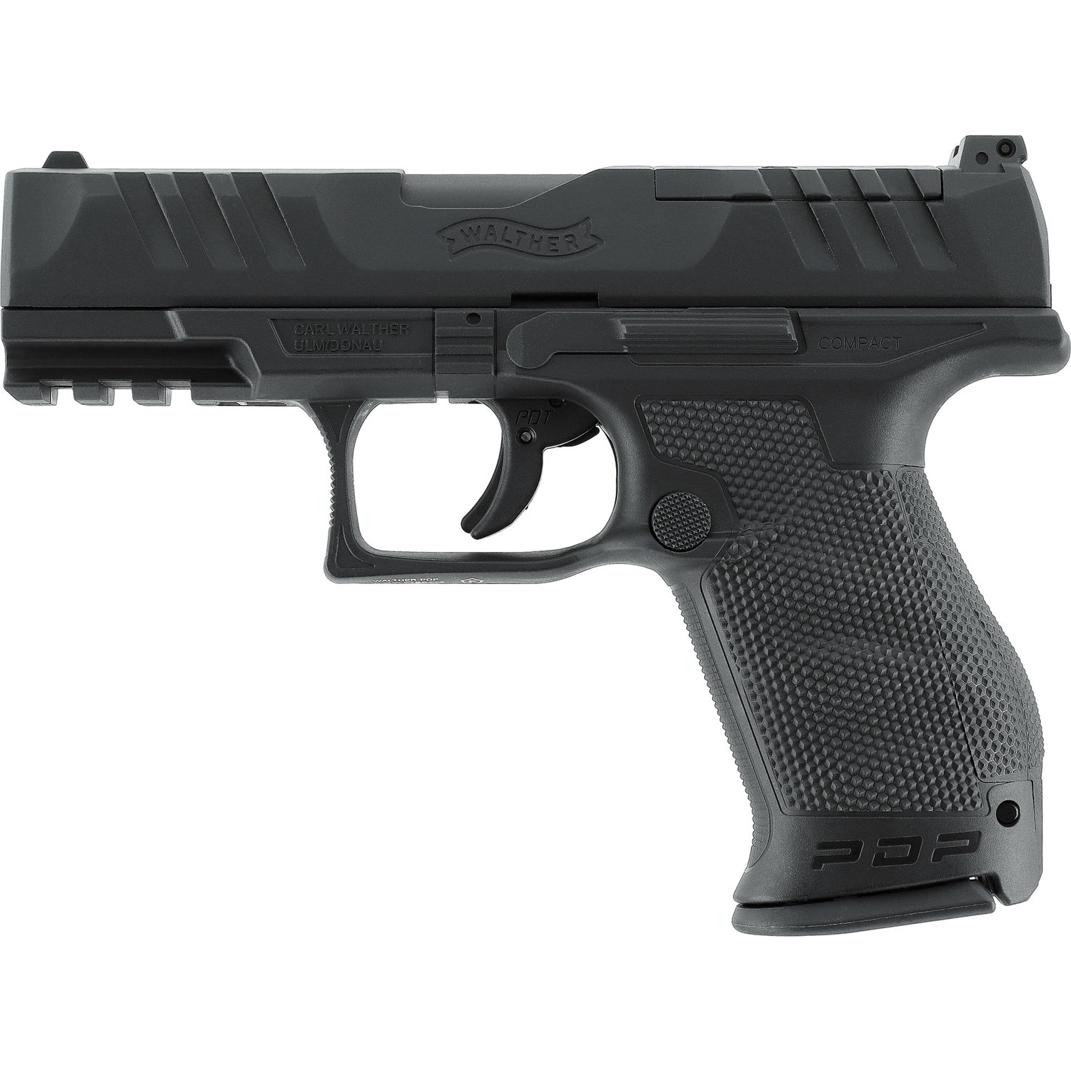 Walther PDP Compact 4" cal. 4,5 mm (.177) BB, CO₂, < 3,0 J