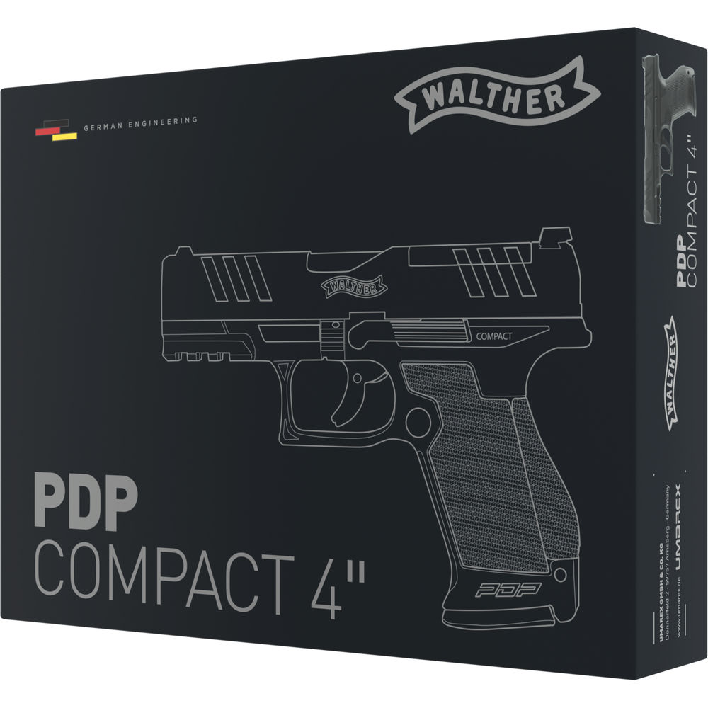Walther PDP Compact 4" cal. 4,5 mm (.177) BB, CO₂, < 3,0 J – Bild 3