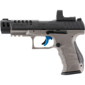 Walther Q5 Match Combo 5" Set 4,5 mm (.177) Diabolo, CO2, Tungsten Gray