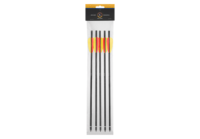 Ek Archery Aluminium Armbrustbolzen 20",8mm, 5 Stück, schwarz