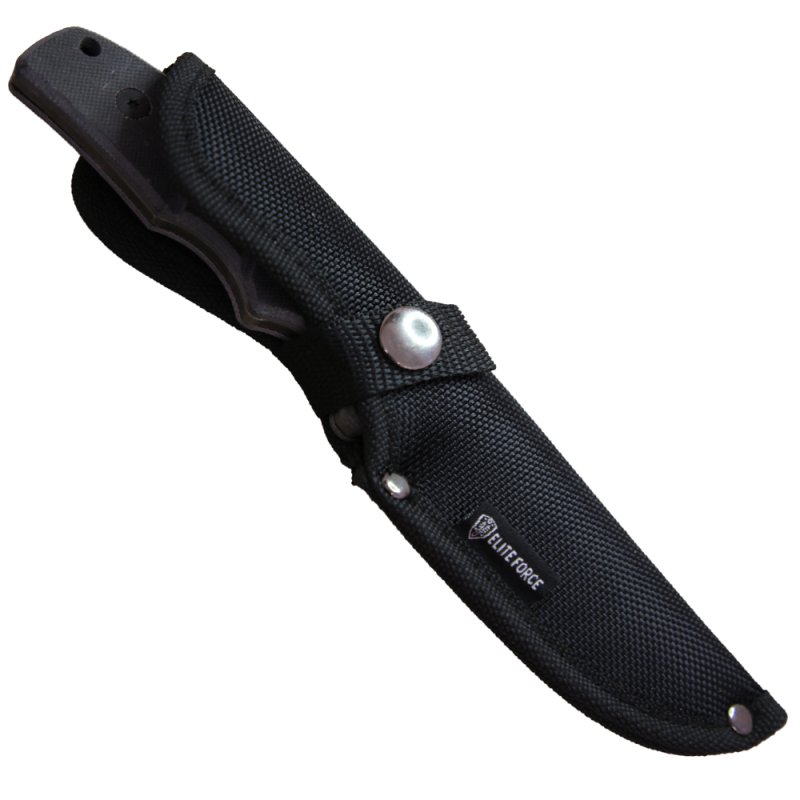 Elite Force feststehendes Messer, G10 Griffschalen, washer Optik, Grau – Bild 3