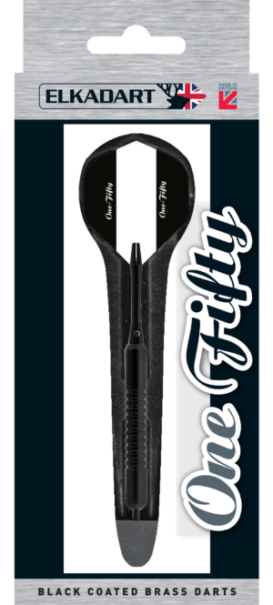 ELKADART One Fifty Black, Soft Dart, 16 Gramm, Messing