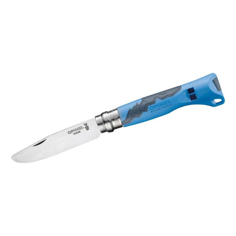 Opinel No 07 OUTDOOR JUNIOR, blau, Kindermesser