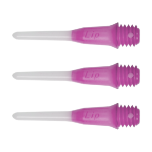 L-Style Two Tone Short Lippoints (30er Pack) -Spitzen, Weiß/Pink
