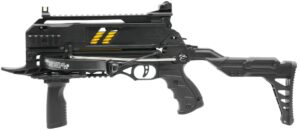 Man Kung SOBEK Repetierarmbrust, 80 lbs., mit 7-Schuss-Magazin, schwarz
