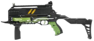 Man Kung SOBEK Repetierarmbrust, 80 lbs., mit 7-Schuss-Magazin, grün schwarz