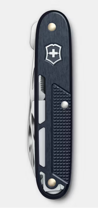 Victorinox Taschenmesser SynergyX Alox mit Clip, 10 Funktionen, blau – Bild 3