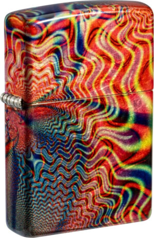 Zippo Benzinfeuerzeug, Sturmfeuerzeug, Fusion Color 540°, Bunt lackiert