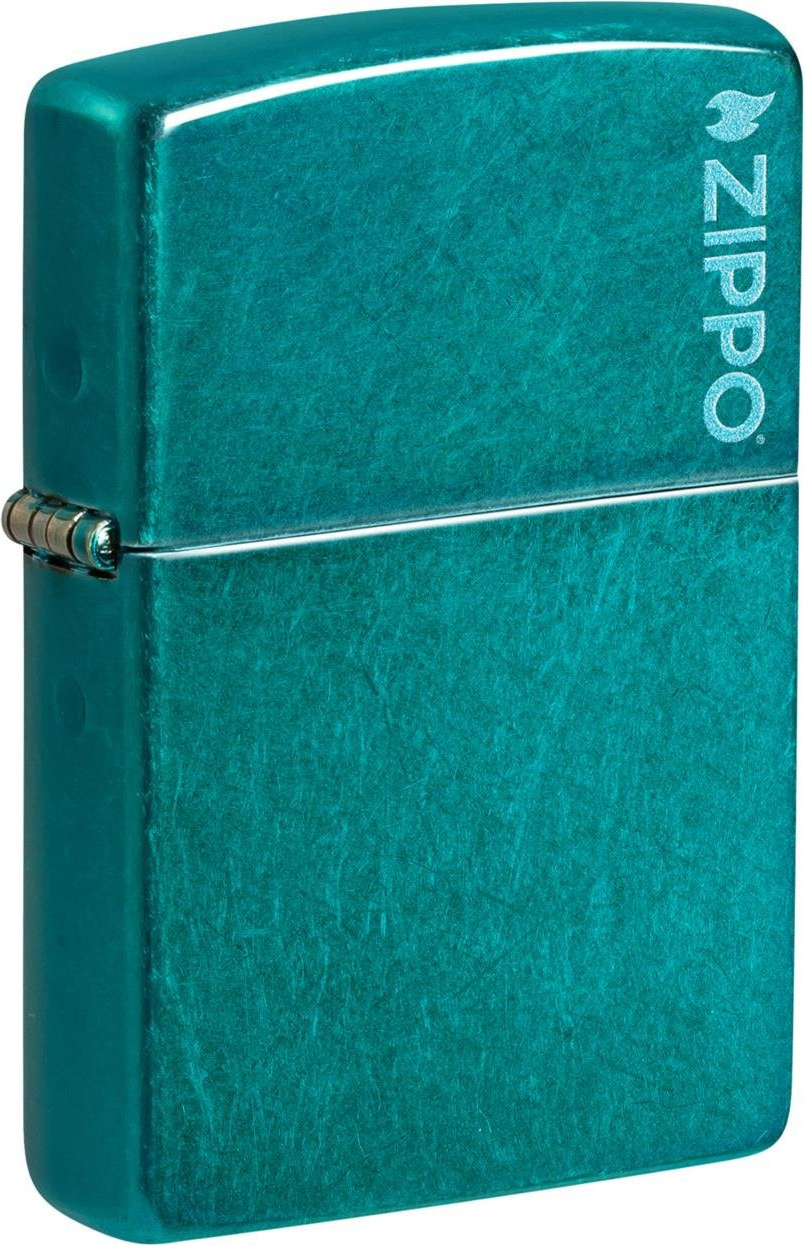 Zippo Benzinfeuerzeug, Sturmfeuerzeug, Candy Teal, Türkis